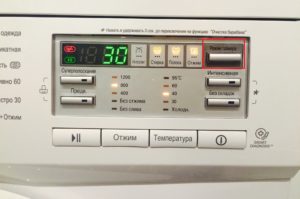 How to turn off the timer on a washing machine