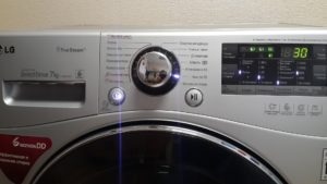 My LG washing machine turns on by itself.