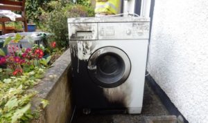 Do not leave the washing machine unattended.