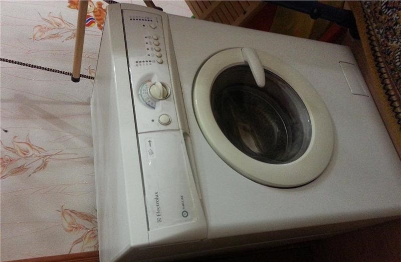 You can return the washing machine by its total weight.