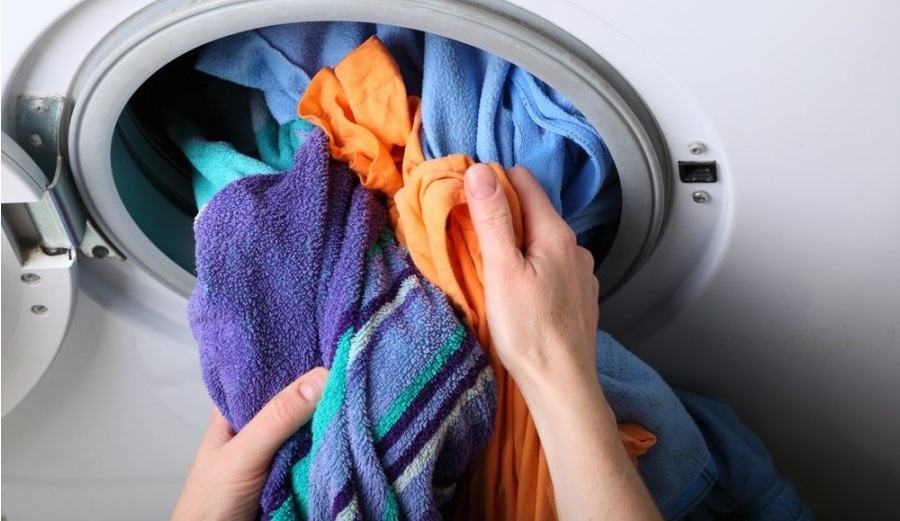 To start drying in a washer-dryer, some of the laundry will have to be removed