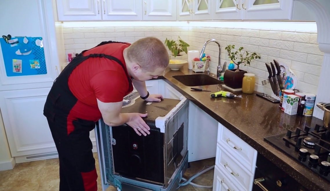 preparing the car for repair