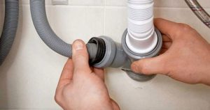 we check the drain hose