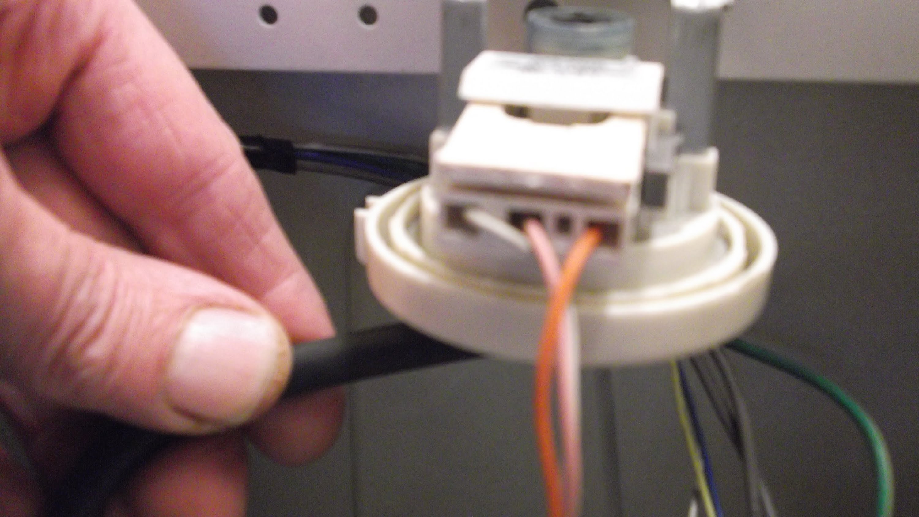 the pressure switch needs to be checked