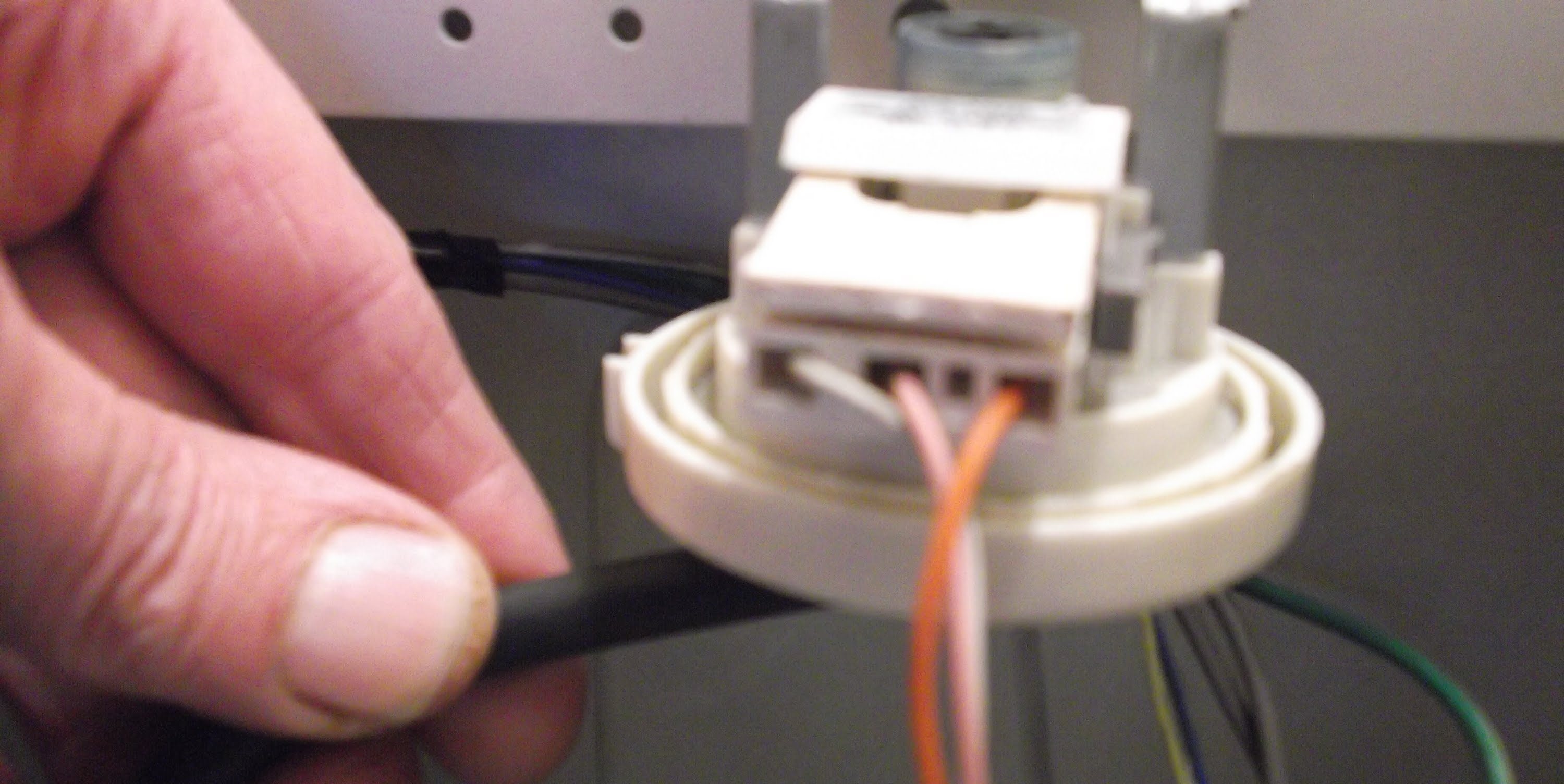 remove the pressure switch