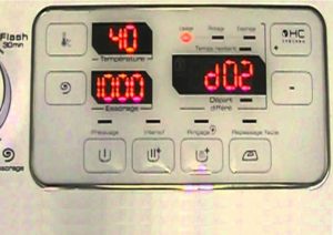 Грешка D02 в пералня Brandt