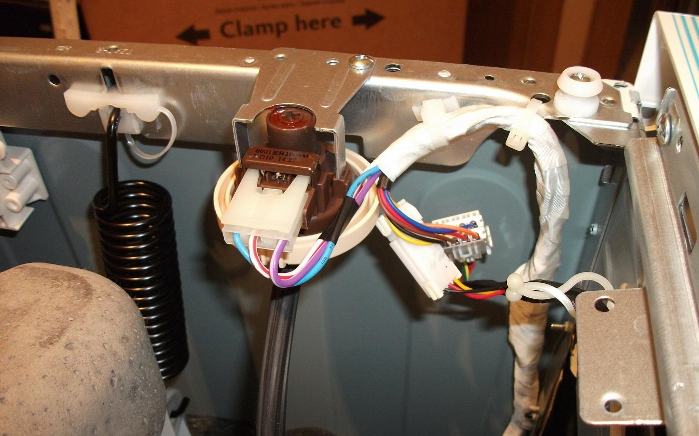 the water level sensor is broken