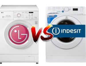 Коя е по-добра: пералня LG или Indesit?