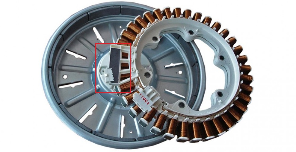 inspect the Hall sensor