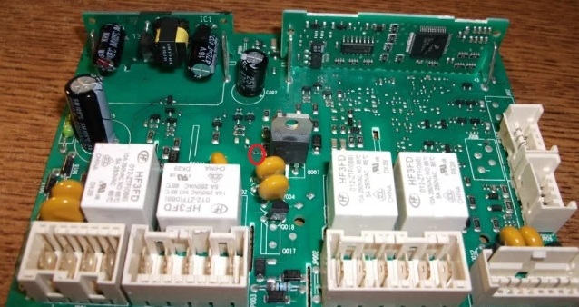 there were problems with the electronic board