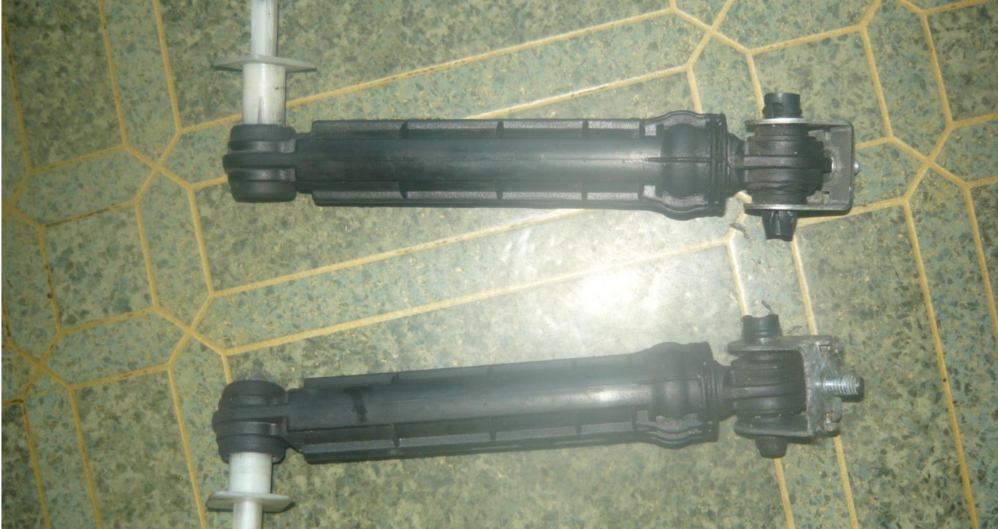 the shock absorbers failed