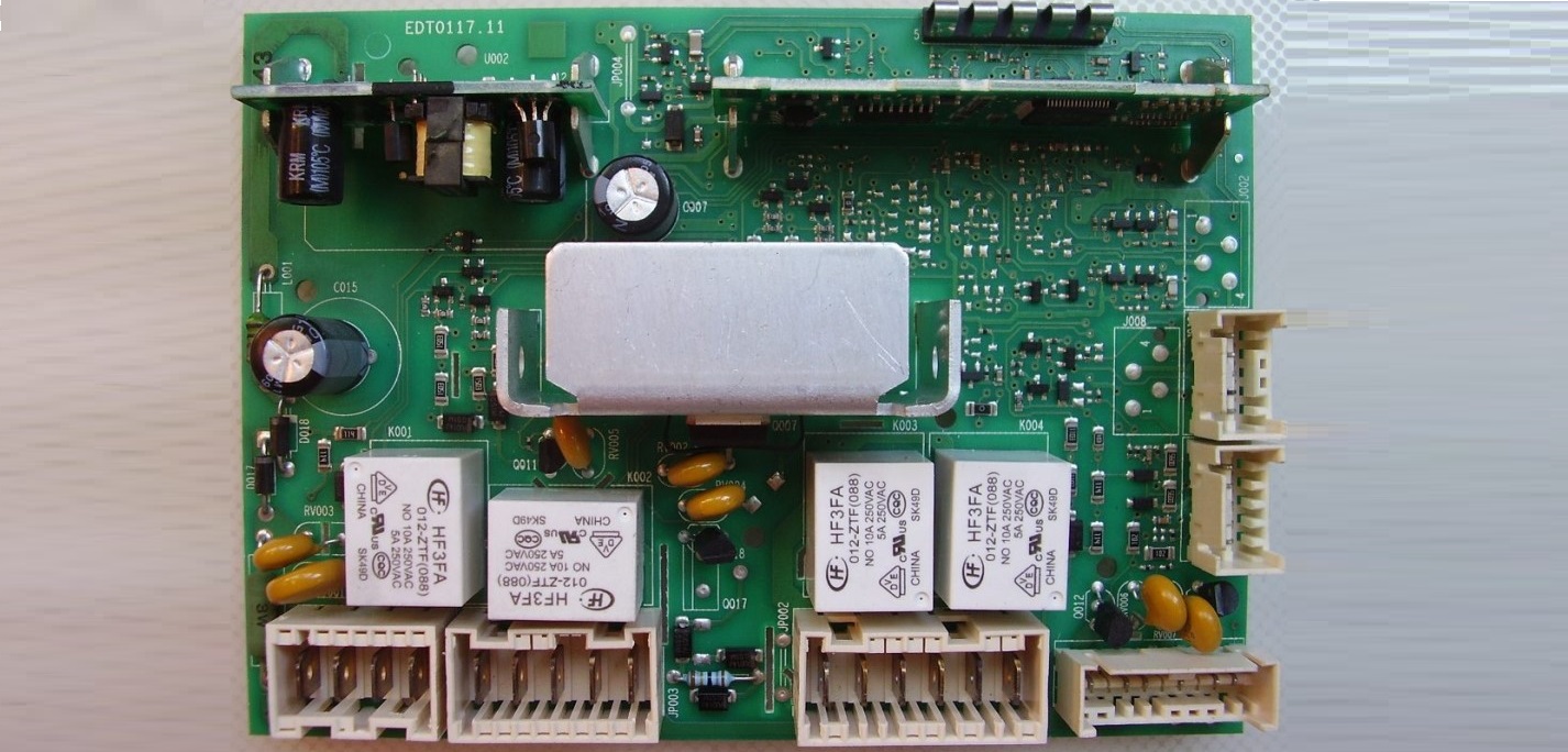 control module components failed