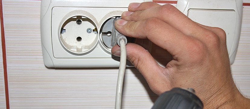 the network cable is damaged