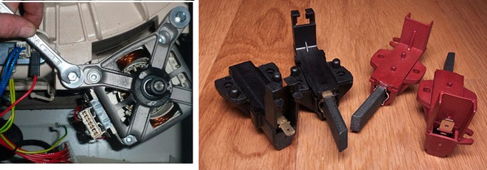 Changing the wiper blades on an Indesit