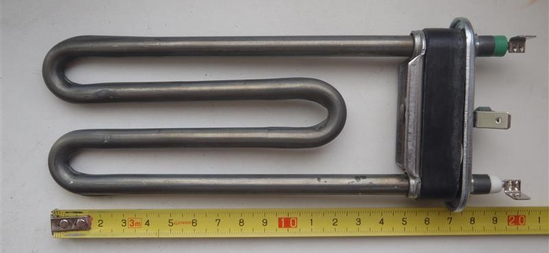 The heating element on the Indesit washing machine might have burned out.