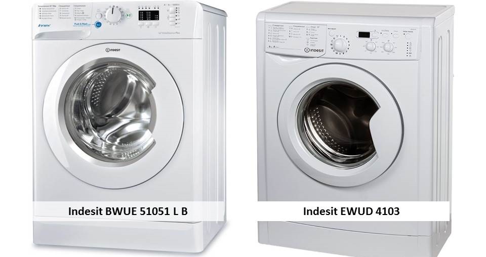 Indesit BWUE 51051 LB Indesit IWUD 4105