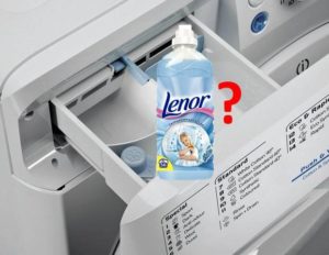 Where to fill the conditioner in an Indesit washing machine