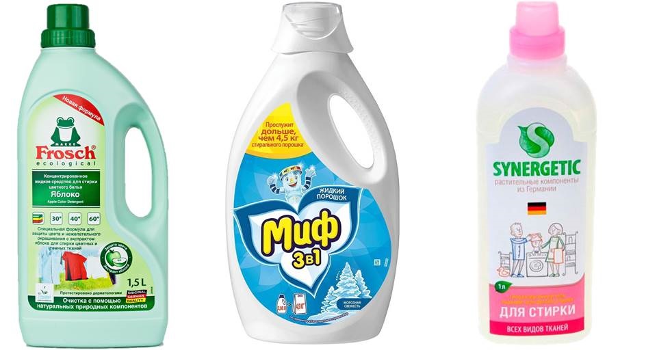 liquid laundry detergents