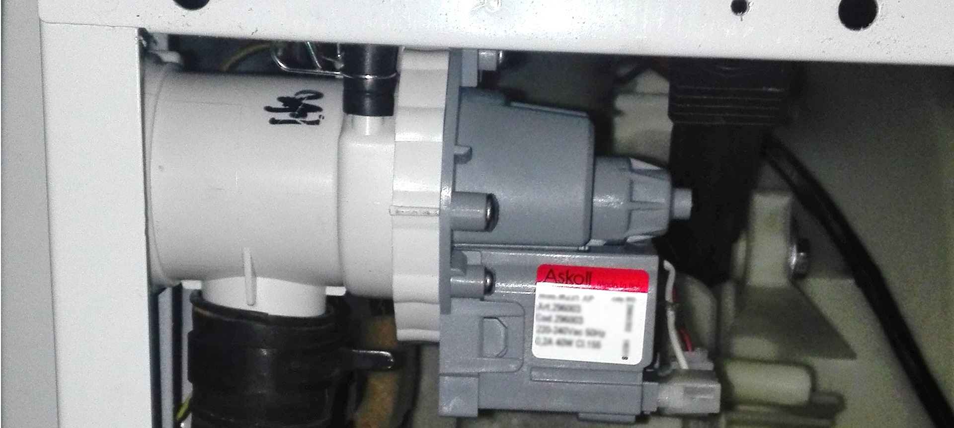 How to remove the pump from a Samsung washing machine