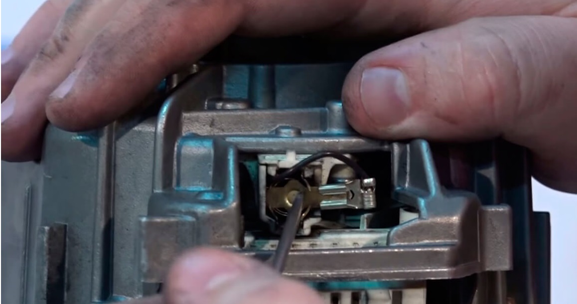 The motor brushes need to be replaced