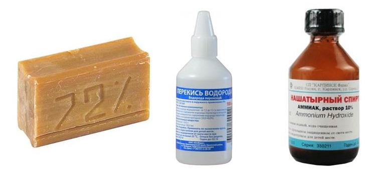 Whitening mixture with oil