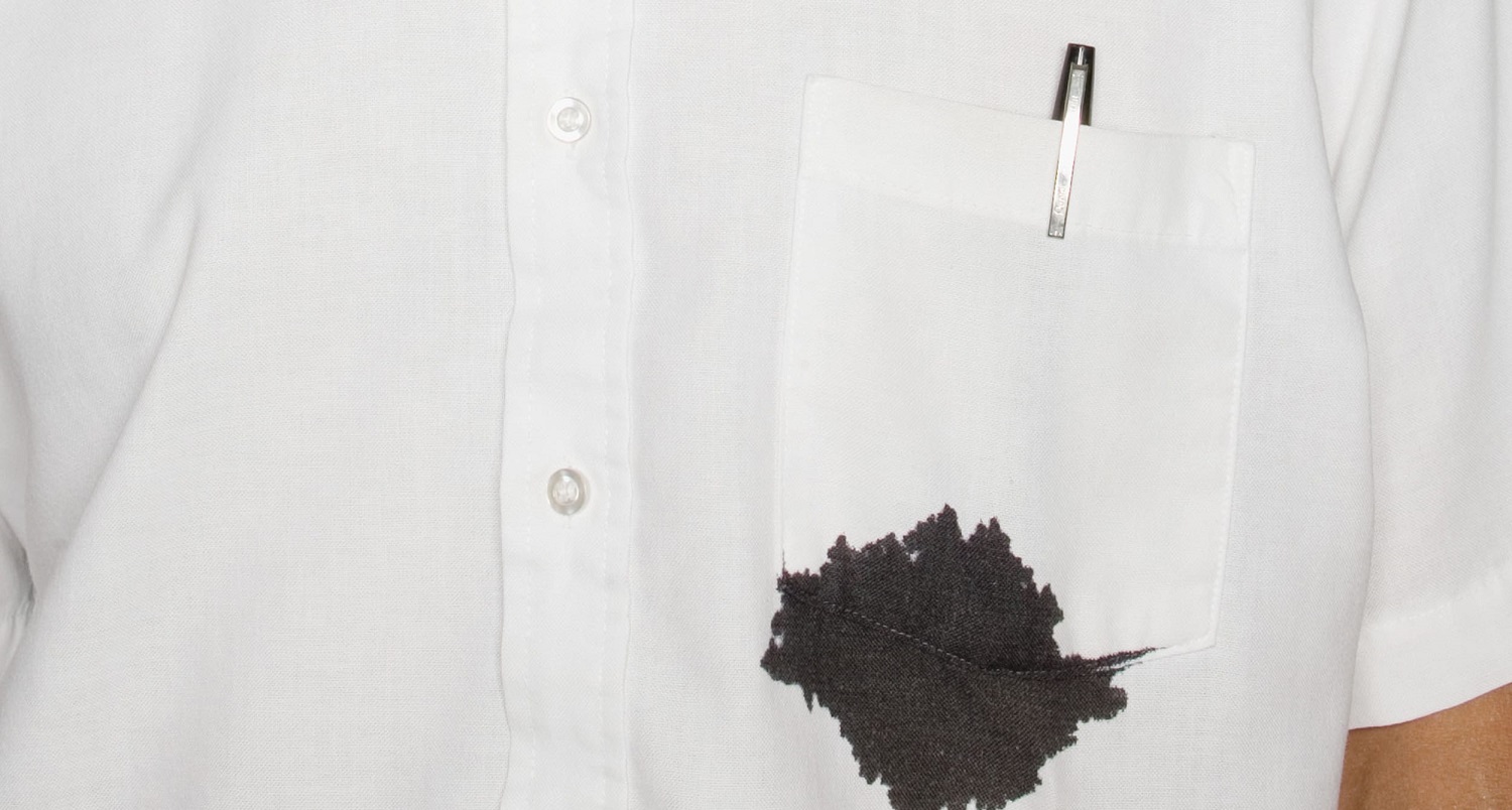 How to remove ink stains from a shirt