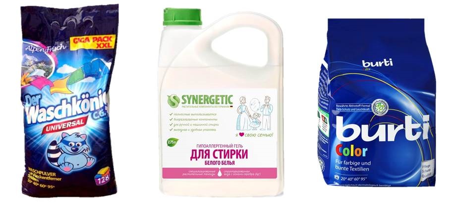 laundry detergents