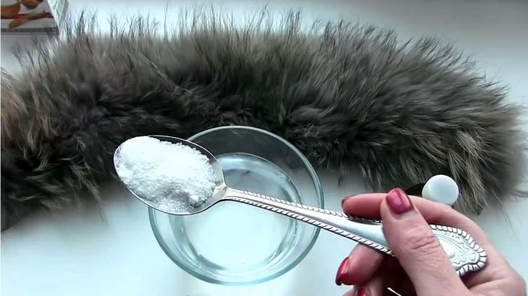 cleaning fur with starch