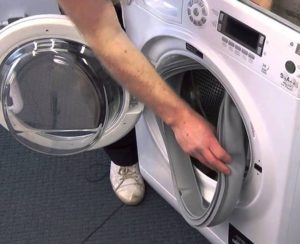 How to remove the drum seal from a Samsung washing machine