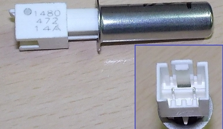 the thermistor could be faulty