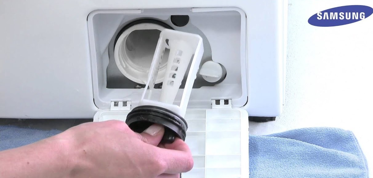 Let's clean the filter first.