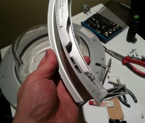 Как да сменя дръжката на вратата на пералня Bosch?