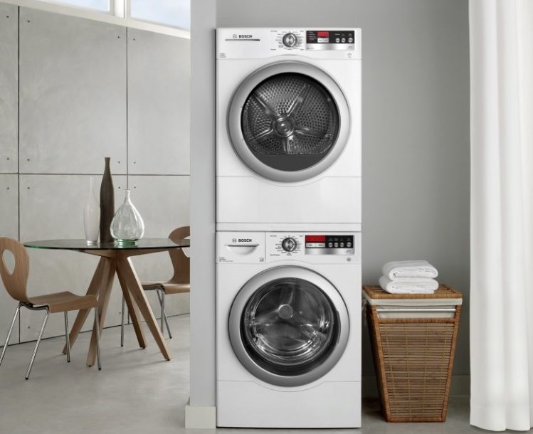 Bosch stackable washer and dryer