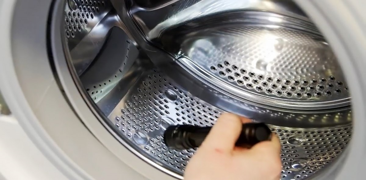 there is a foreign object inside the tank