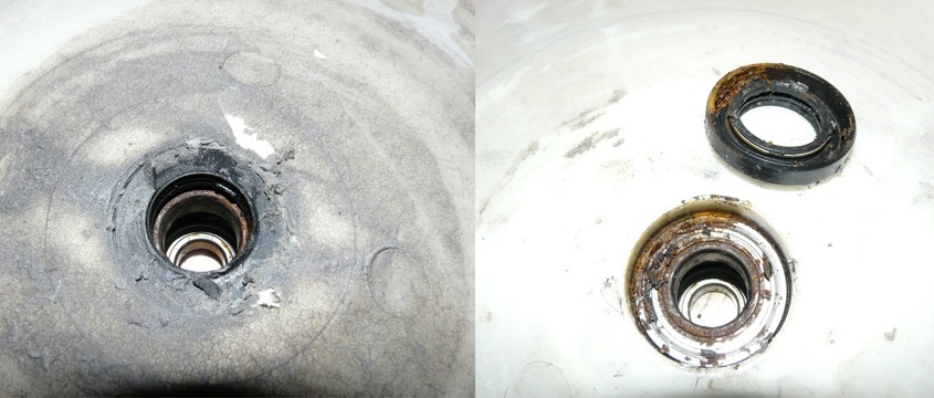 there was a problem with the bearings