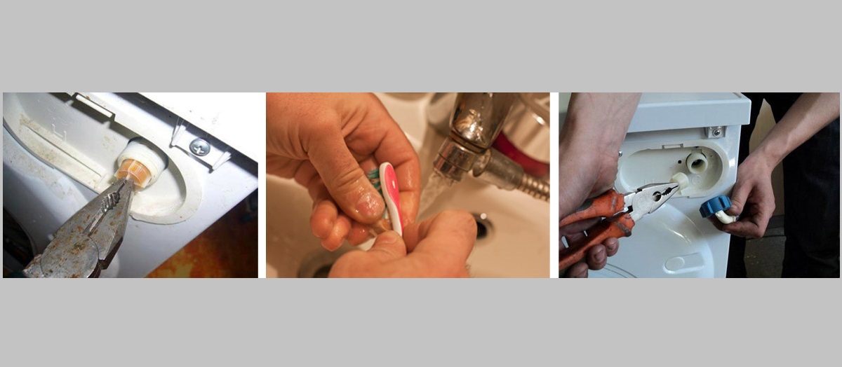 the filter mesh needs to be cleaned