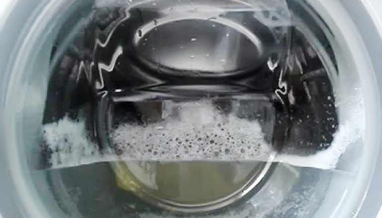 a full tank of water