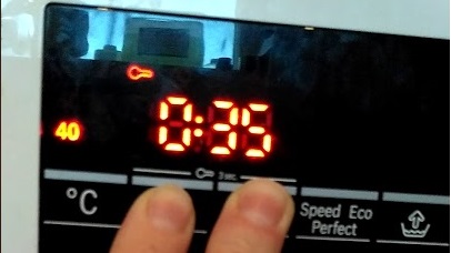 child lock is installed