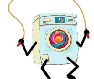 Пералнята Atlant скача