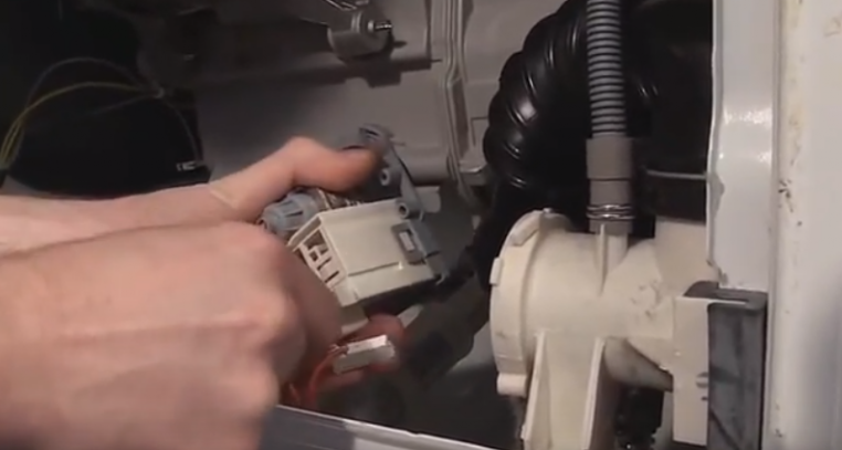 We remove and check the pump