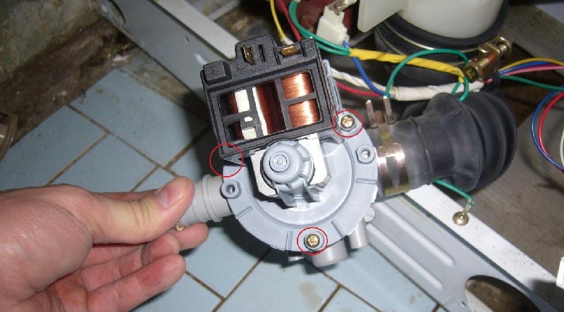 How to check a drain pump
