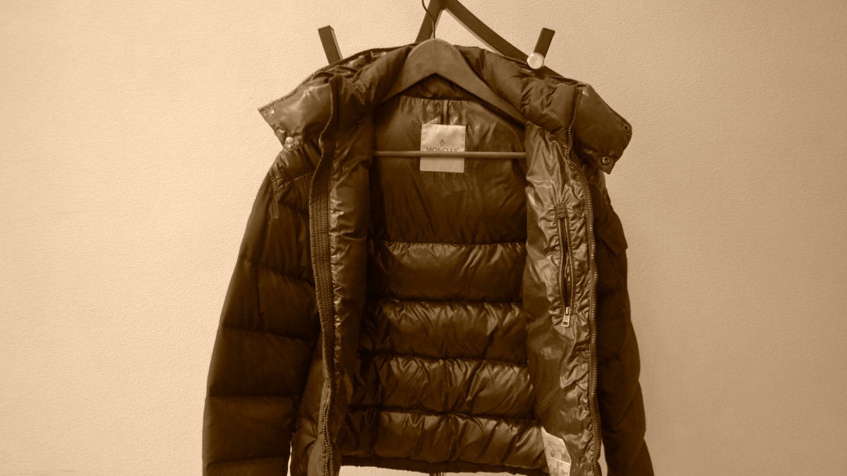 hang your jacket on a hanger