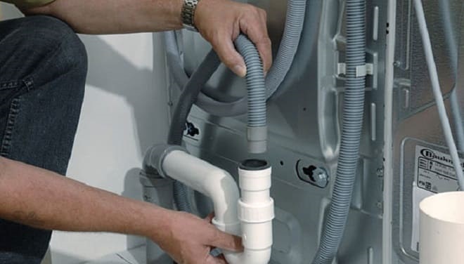 let's clean the drain hose