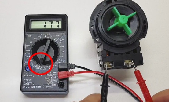 Let's check the pump with a multimeter