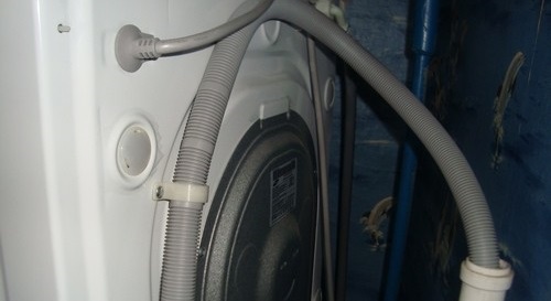 check the drain hose