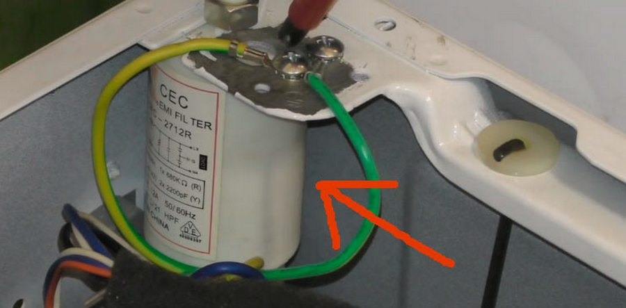 the interference filter is broken