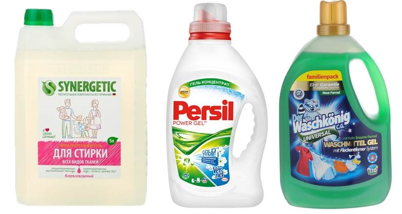 אבקות כביסה על בסיס ג'ל