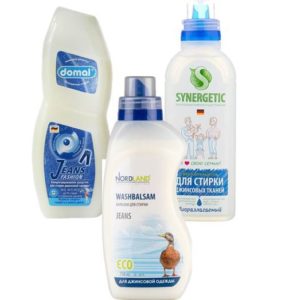 Детергенти за пране на дънки