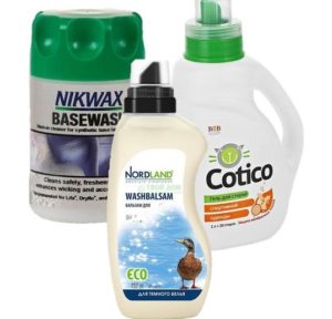 Перилни препарати за якета