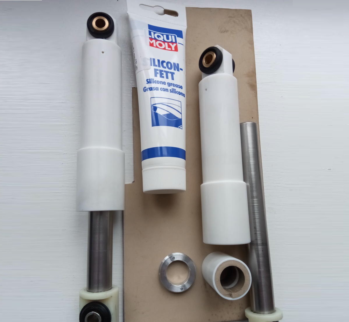 How to lubricate washing machine shock absorbers